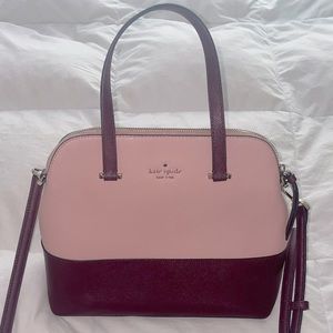 Kate Spade Purse - Pink & Maroon